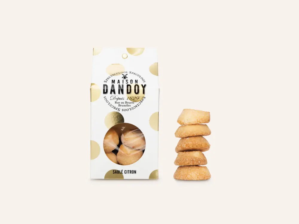 Sablé Citron - Maison Dandoy